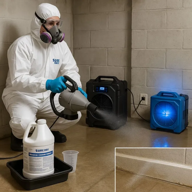 Sanitization and Odor Removal process in Milton-Freewater, OR