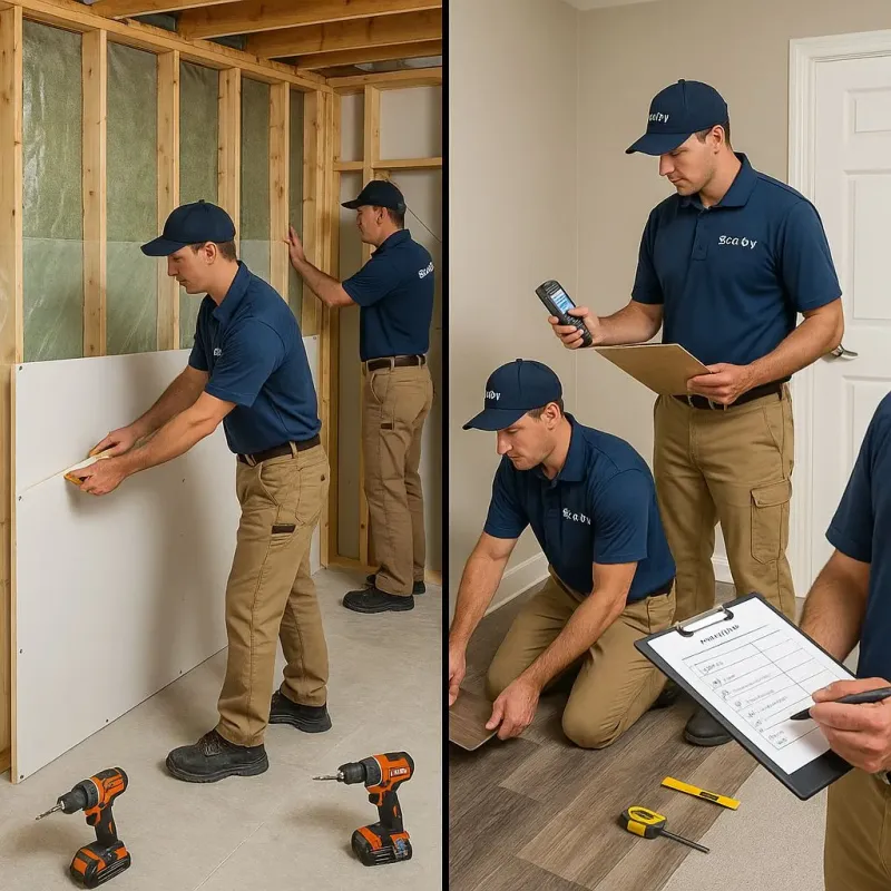 Repairs and Reconstruction process in Milton-Freewater, OR